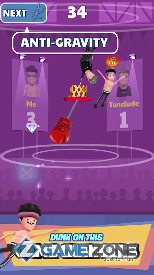 صورة من لعبة Dobre Dunk