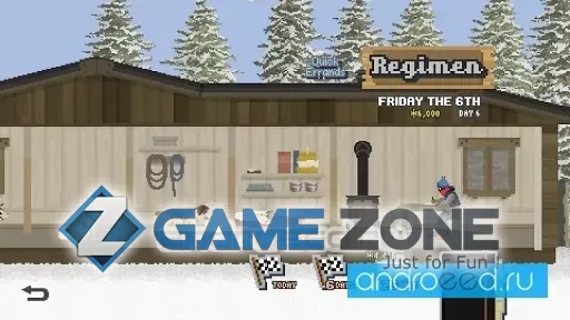 صورة من لعبة Dog Sled Saga