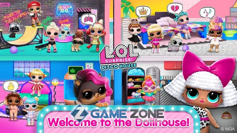 صورة من لعبة LOL Surprise Disco House ampndash Collect Cute Dolls [Free Shopping]