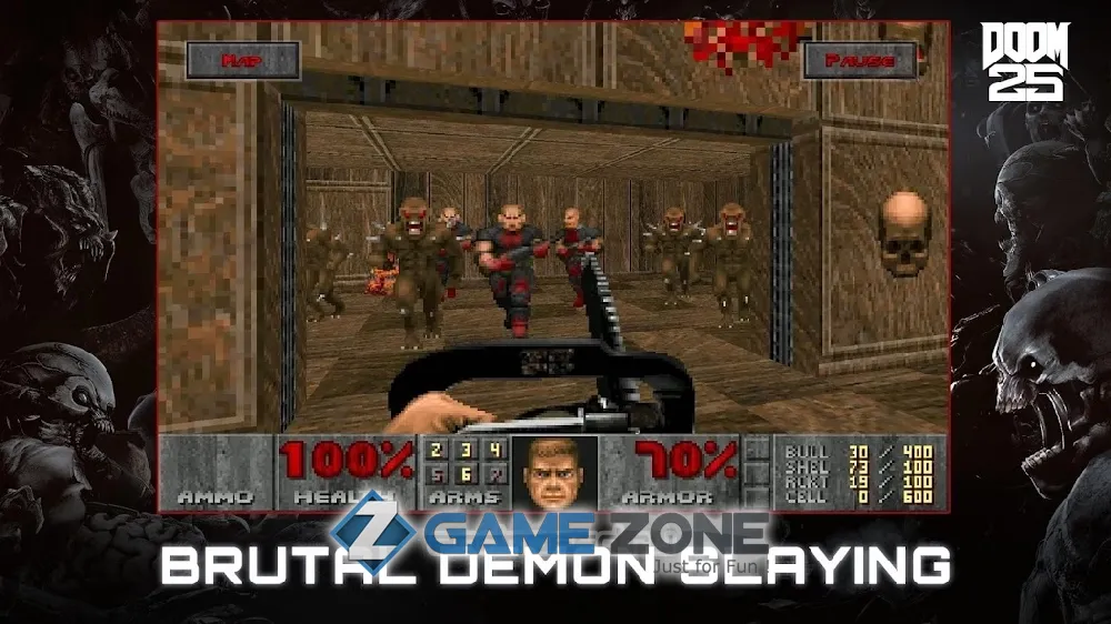 صورة من لعبة DOOM