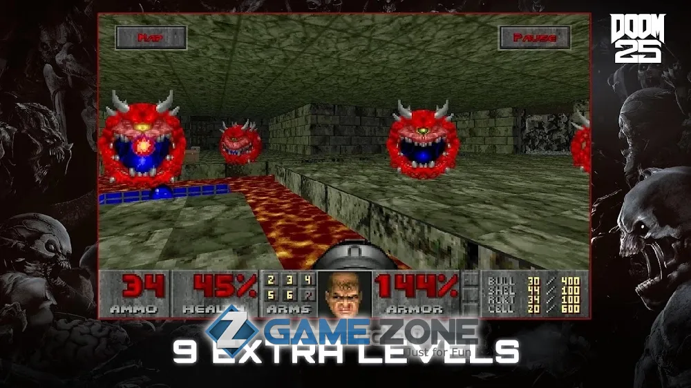 صورة من لعبة DOOM