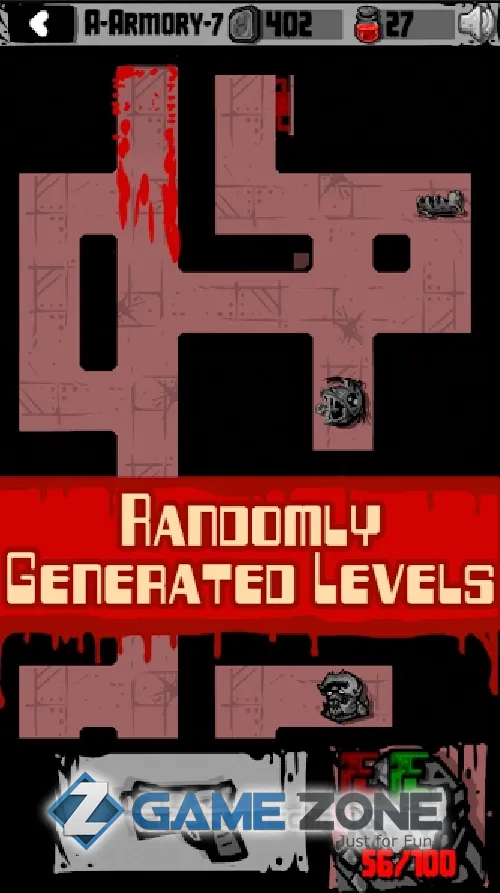 صورة من لعبة Doom Warriors - Tap crawler [Много денег]
