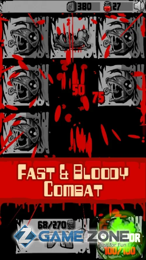 صورة من لعبة Doom Warriors - Tap crawler [Много денег]