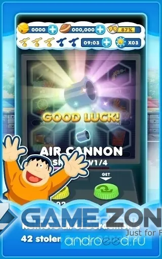 صورة من لعبة Doraemon Gadget Rush [Много колокольчиков]