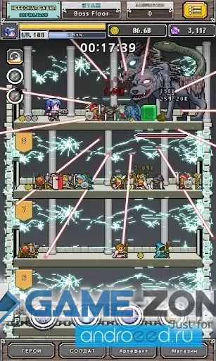 صورة من لعبة Dot Heroes 2: Top Summoner [Много денег]