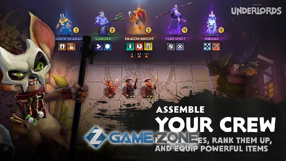 صورة من لعبة Dota Underlords