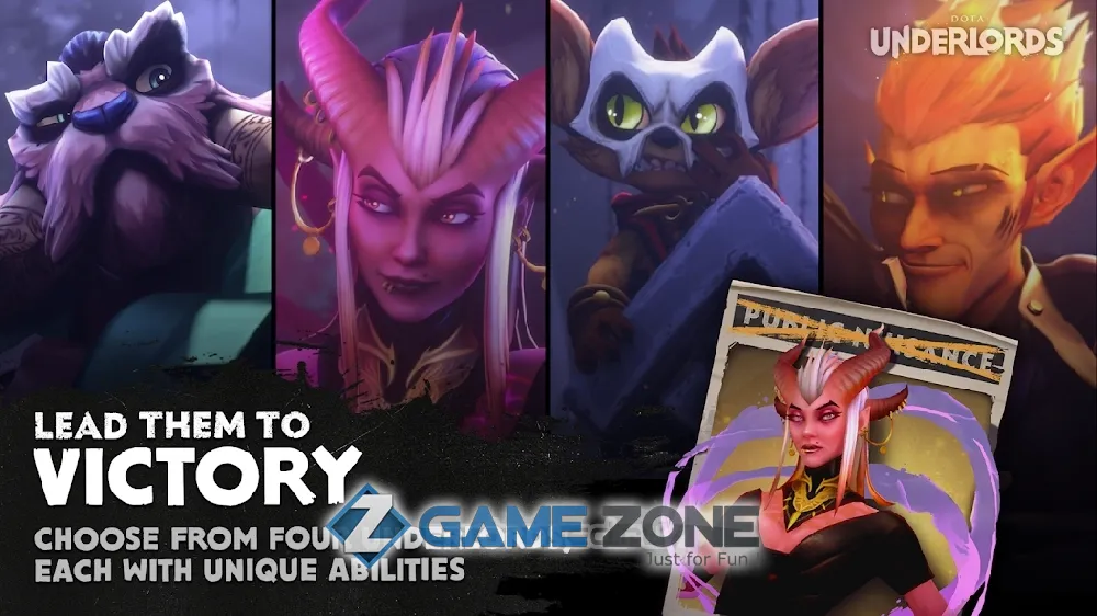 صورة من لعبة Dota Underlords
