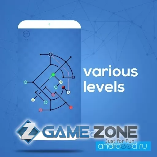 صورة من لعبة Dots Sync - Symmetric brain game