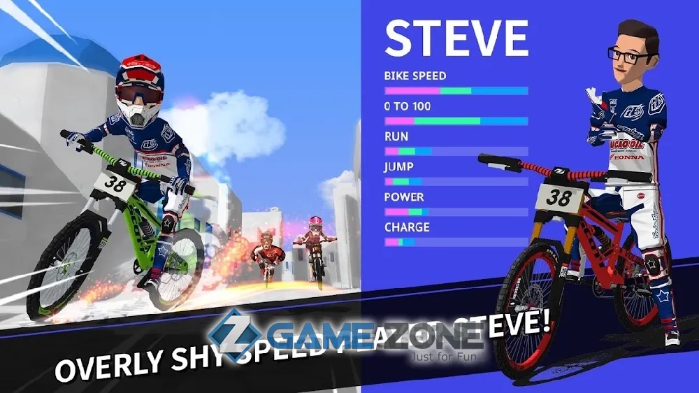 صورة من لعبة Downhill Masters [Много денег]