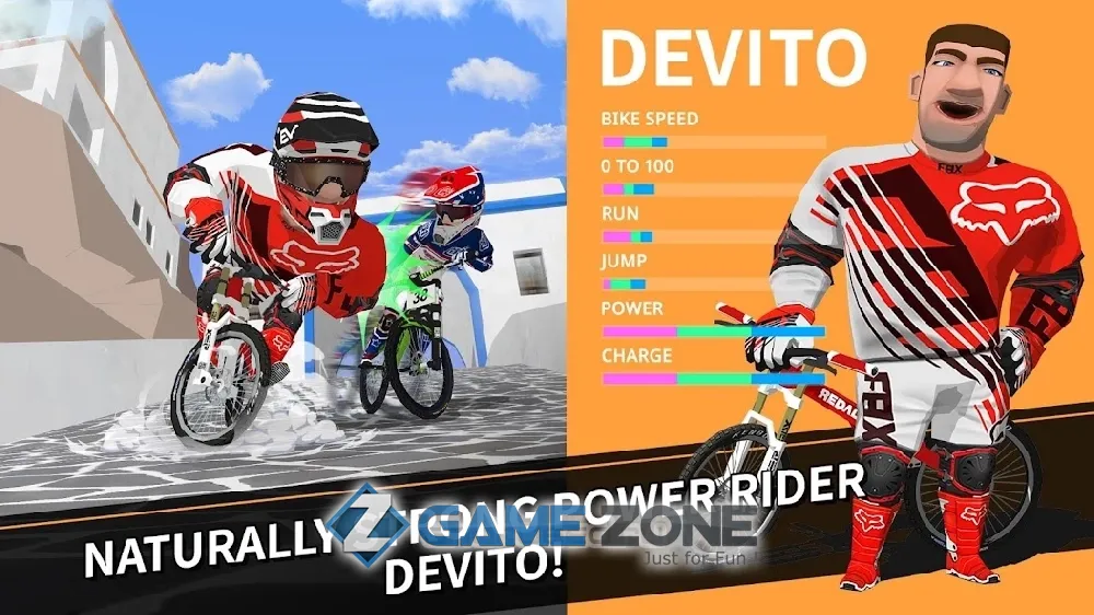 صورة من لعبة Downhill Masters [Много денег]