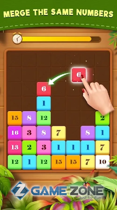 صورة من لعبة Drag n Merge: Block Puzzle