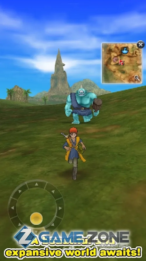 صورة من لعبة DRAGON QUEST VIII