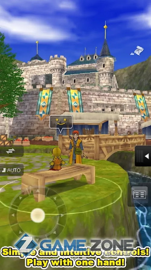 صورة من لعبة DRAGON QUEST VIII