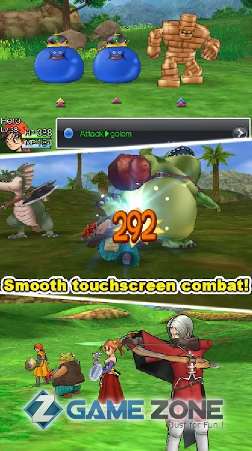 صورة من لعبة DRAGON QUEST VIII