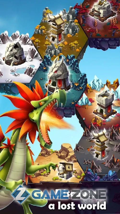 صورة من لعبة Dragons and Diamonds [Много денег]