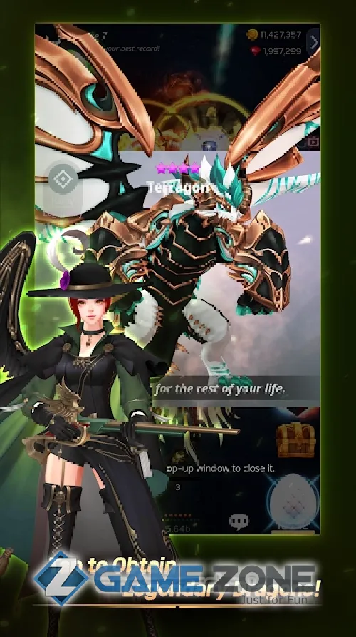 صورة من لعبة DragonSky : Idle & Merge