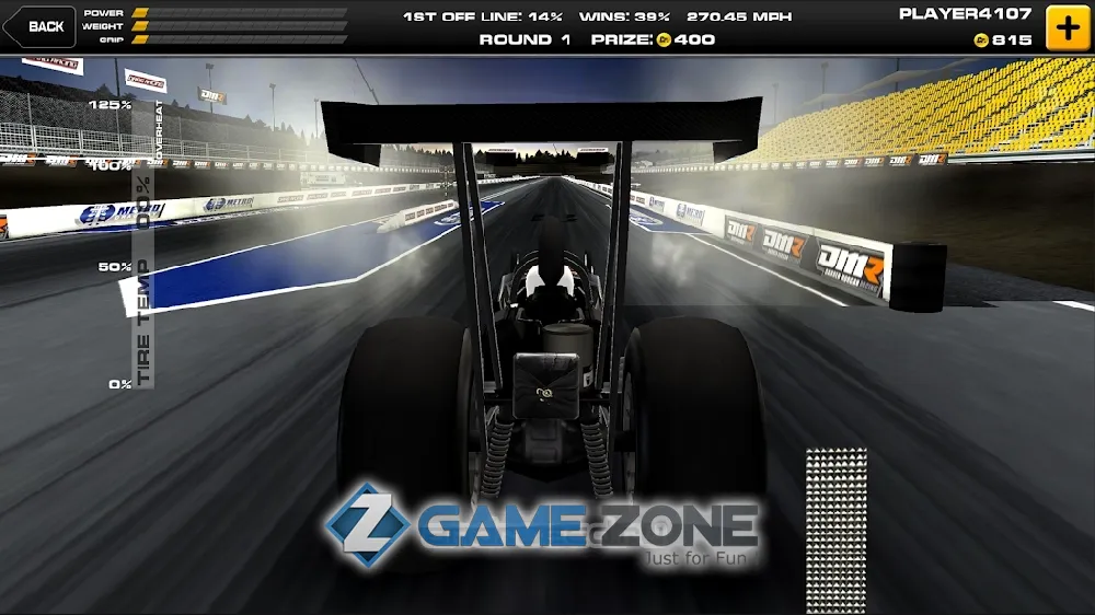صورة من لعبة Dragster Mayhem - Top Fuel Drag Racing