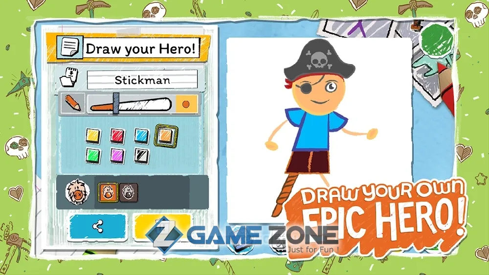 صورة من لعبة Draw a Stickman EPIC 3