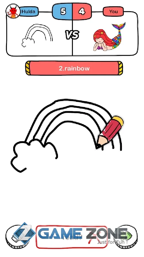 صورة من لعبة Draw Now - AI Guess Drawing Game