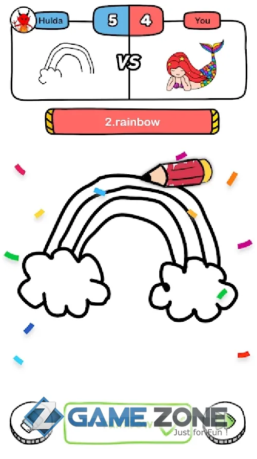 صورة من لعبة Draw Now - AI Guess Drawing Game