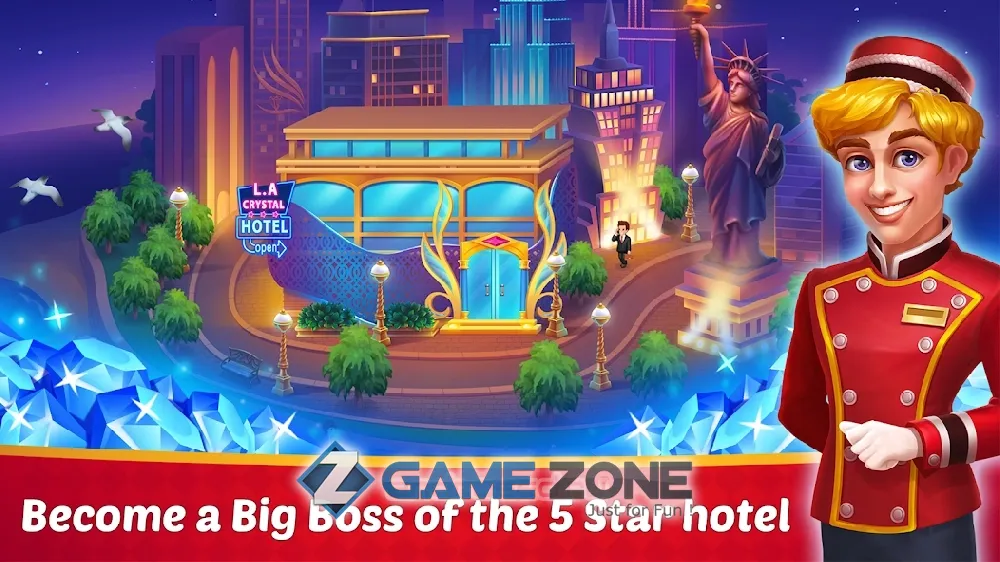صورة من لعبة Dream Hotel Hotel Manager Simulation games [Free Shopping]
