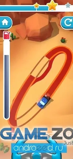 صورة من لعبة Drift & Draw