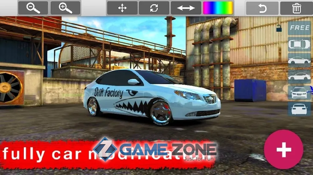 صورة من لعبة Drift Factory [Mod Money/Adfree]