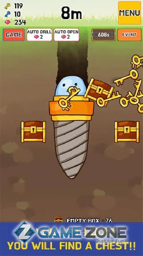 صورة من لعبة Drill Evolution