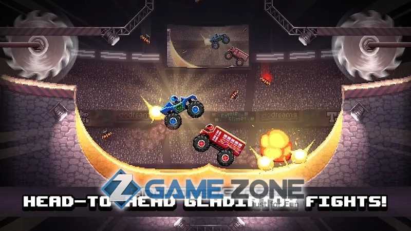 صورة من لعبة Drive Ahead! [Mod Menu]