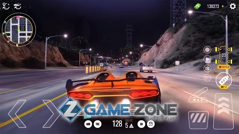 صورة من لعبة Driving Real Race City 3D