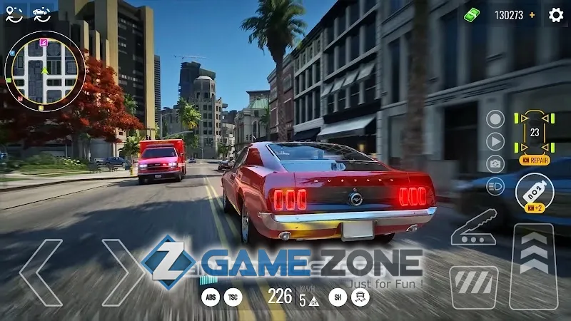 صورة من لعبة Driving Real Race City 3D
