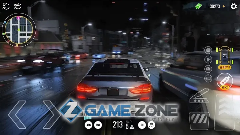 صورة من لعبة Driving Real Race City 3D