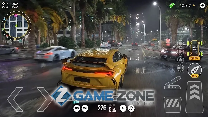 صورة من لعبة Driving Real Race City 3D