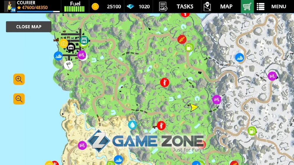 صورة من لعبة Driving Zone Offroad Lite [Mod Money]