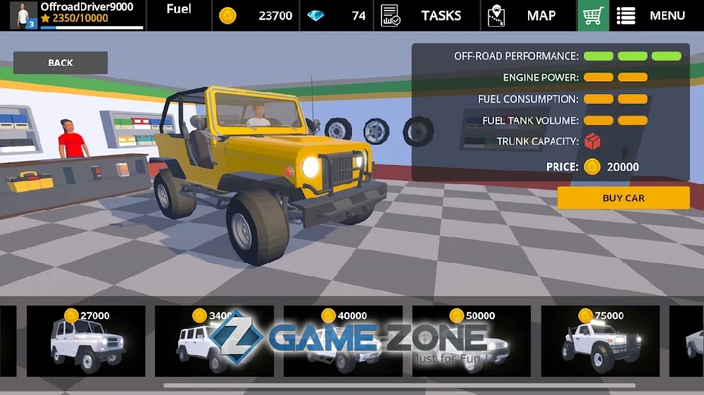 صورة من لعبة Driving Zone Offroad Lite [Mod Money]