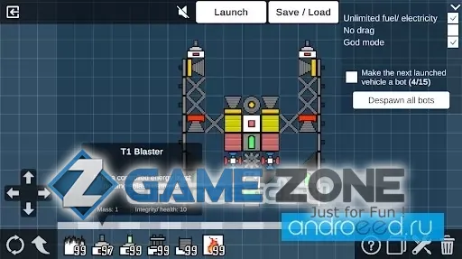 صورة من لعبة Droneboi Space Building Sandbox Multiplayer [Mod Money/Adfree]
