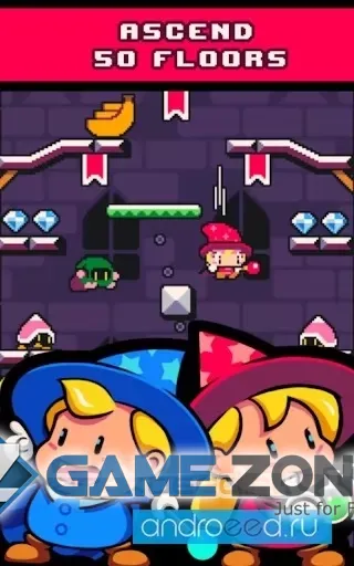 صورة من لعبة Drop Wizard Tower [Без рекламы+персонажи]