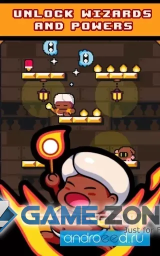 صورة من لعبة Drop Wizard Tower [Без рекламы+персонажи]