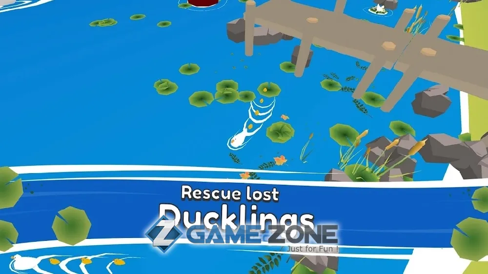 صورة من لعبة Ducklings
