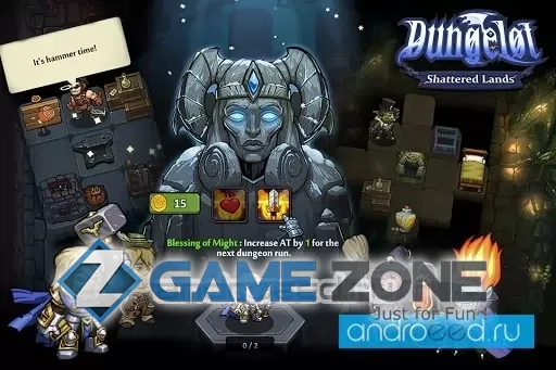 صورة من لعبة Dungelot Shattered Lands [Много денег]