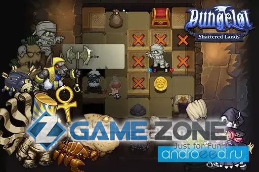 صورة من لعبة Dungelot Shattered Lands [Много денег]