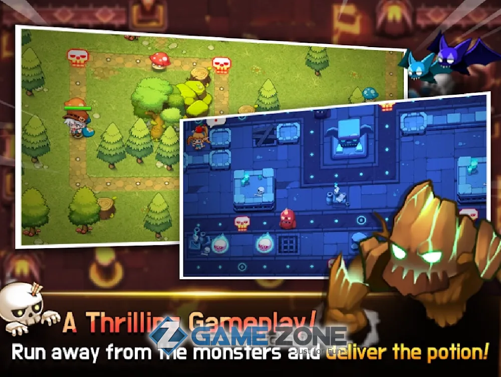 صورة من لعبة Dungeon Delivery