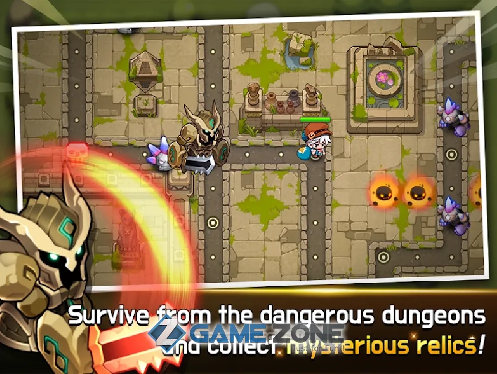 صورة من لعبة Dungeon Delivery