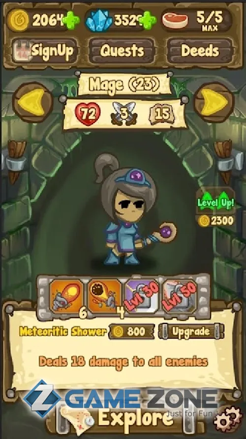 صورة من لعبة Dungeon Loot - dungeon crawler