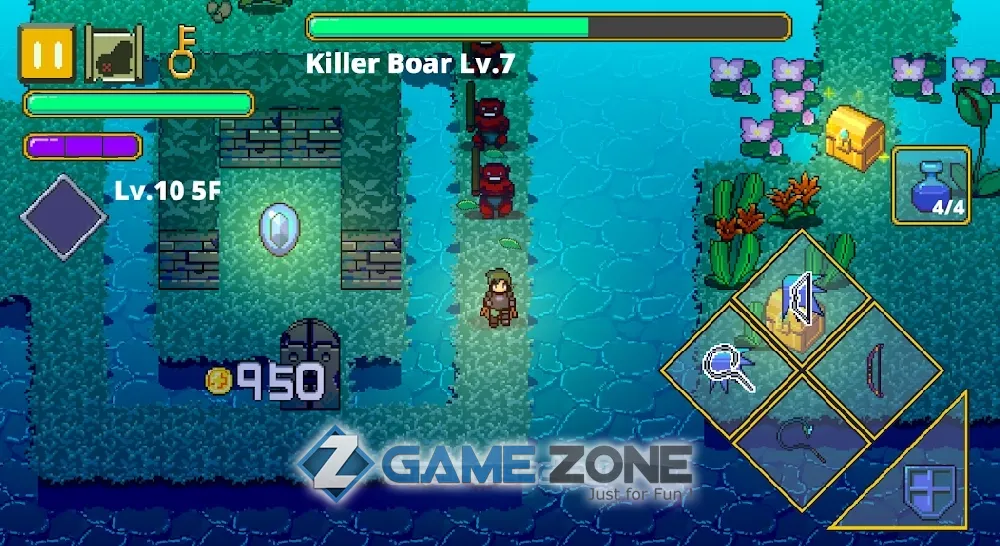 صورة من لعبة Dungeon Quest Action RPG - Labyrinth Legend