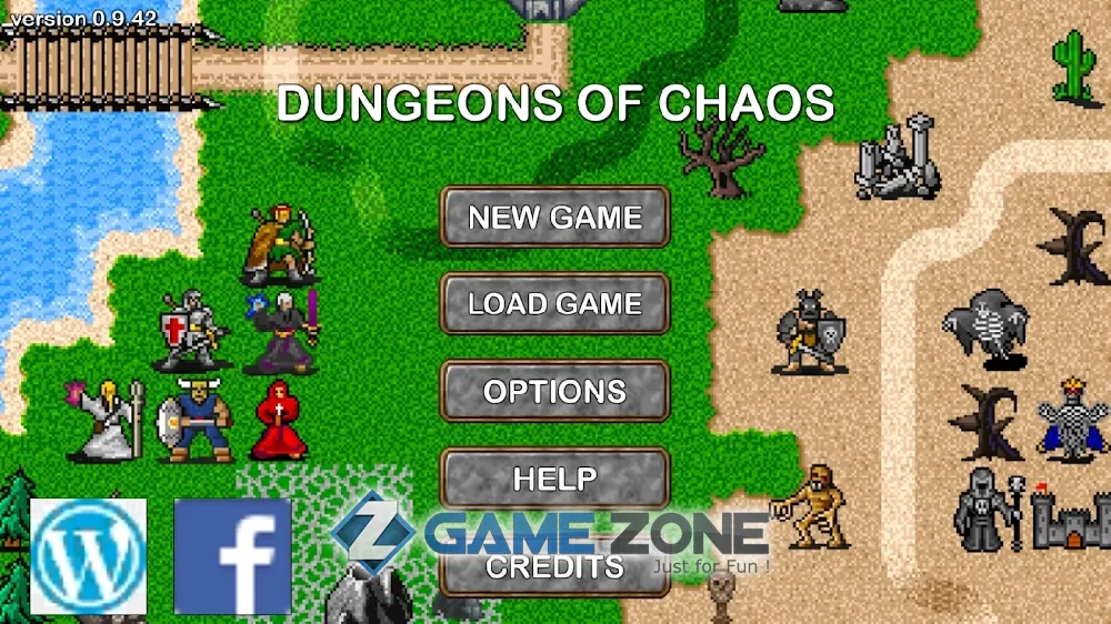 صورة من لعبة Dungeons of Chaos [Много денег]