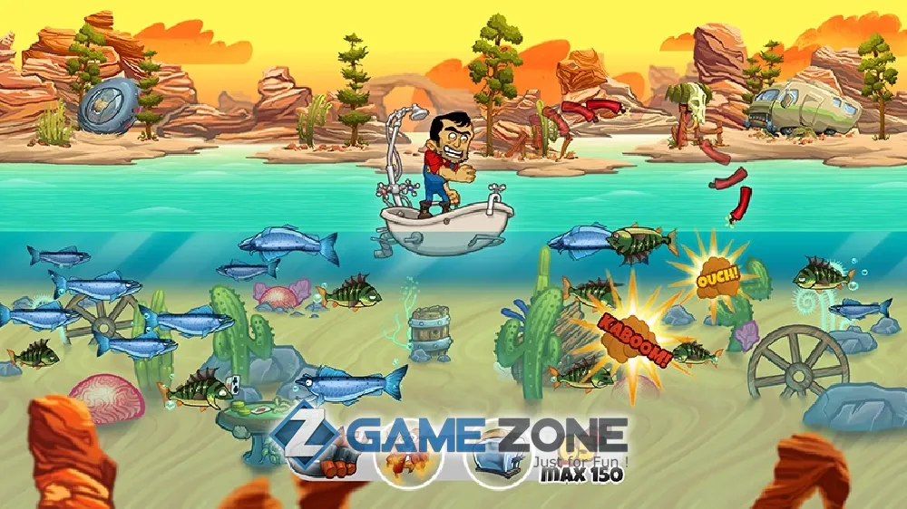 صورة من لعبة Dynamite Fishing - WG [Premium] [Много денег]