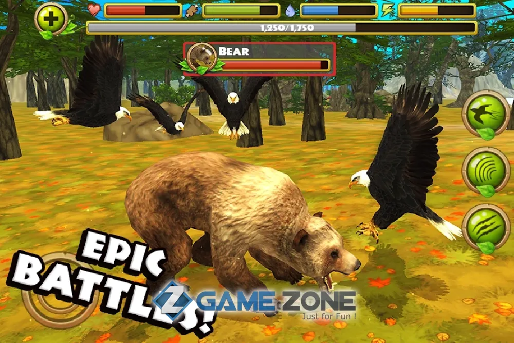 صورة من لعبة Eagle Simulator