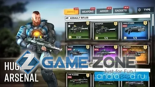 صورة من لعبة Edge of Combat
