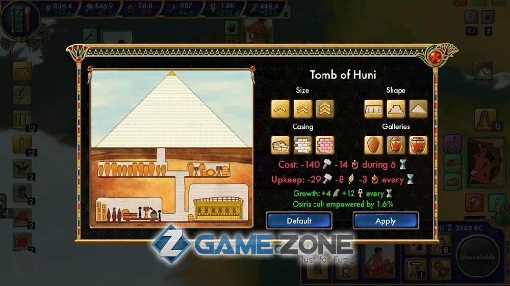 صورة من لعبة Egypt Old Kingdom [Unlocked]